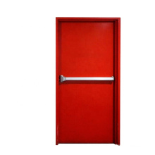 flat safety design stainless steel security hotel door with ul listed